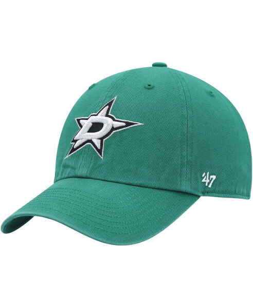 Men's Kelly Green Dallas Stars Clean Up Adjustable Hat