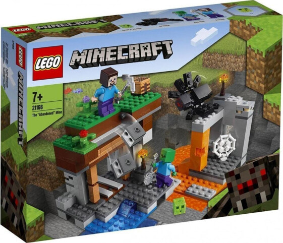 Конструктор пластиковый Lego Minecraft 21166 Заброшенная шахта