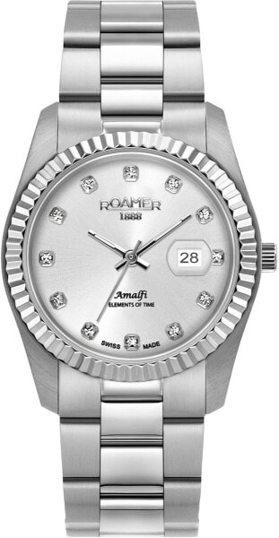 Roamer Ladies Armbanduhr Amalfi Armband Stainless Steel 852844 41 19 20