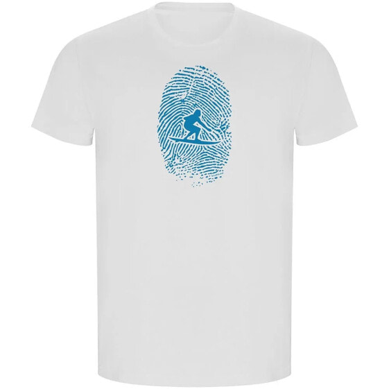 KRUSKIS Surfer Fingerprint ECO short sleeve T-shirt