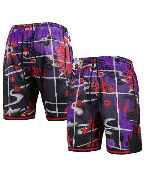 Men's Purple Toronto Raptors Lunar New Year Swingman Shorts