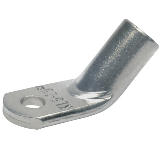 Klauke 44R645 - Tubular ring lug - Tin - Angled - Stainless steel - Copper - 25 mm²