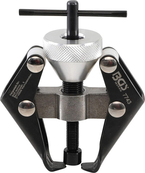 BGS 70001 | Pole Terminal Clamp, Wiper Arm Puller, 2-Arm | Adjustable, Span 0 - 30 mm | Clamping Depth 37 mm | Windscreen Wiper Battery Bearing Extractor