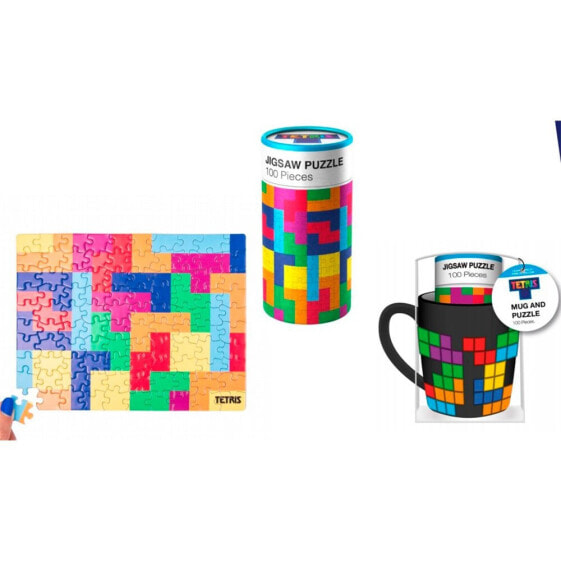 Пазл развивающий Grupo Erik Tetris Mug & Puzzle