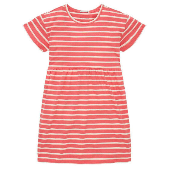 TOM TAILOR Striped Jersey Dress