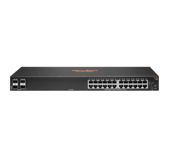 HPE 6100 24G 4Sfp+ Switch - - managed - 24 x 10/100/1000+ 4 1 - Switch - Fiber Optic