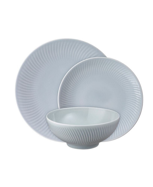 Porcelain Arc 12 Pc. Dinnerware Set, Service for 4