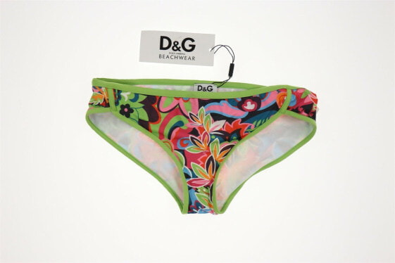 D&G 267385 Women Bikini Bottom Swimwear Multi Size S