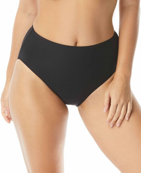 Contours High-Waist Bikini Bottoms