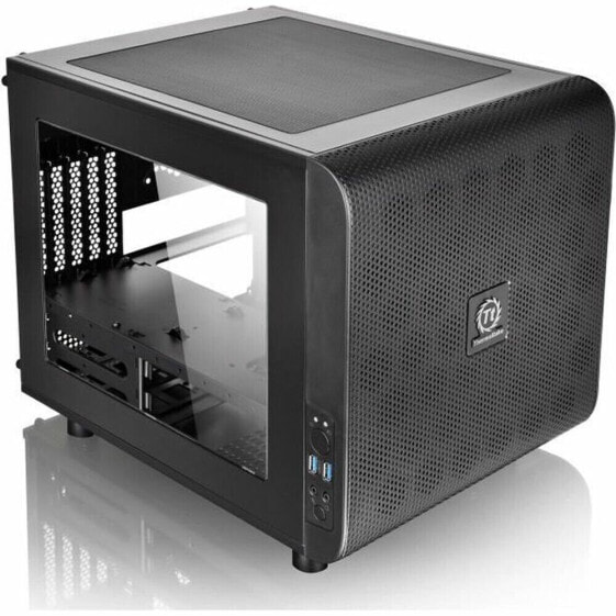 Mini ITX Midtower Case THERMALTAKE Core V21 Black