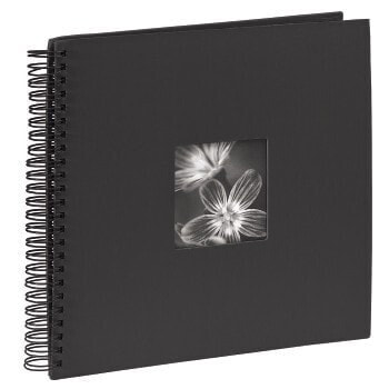 Hama Spiral Album "Fine Art" - Black - 50 sheets - Paper - 340 mm - 320 mm