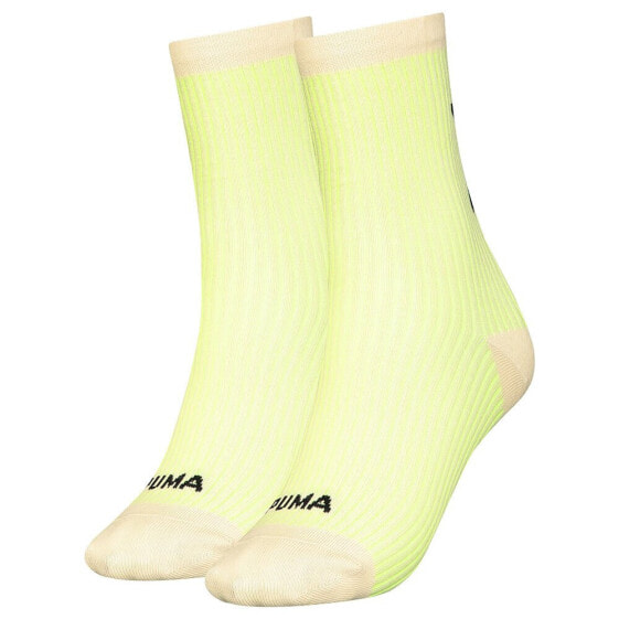 PUMA Cat Logo Rib socks 2 pairs