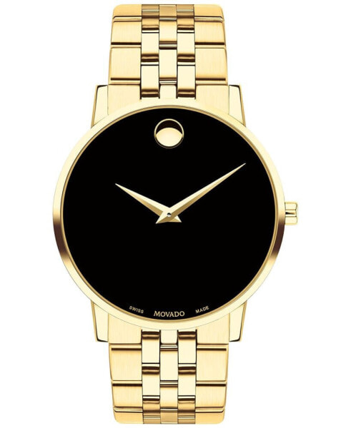 Часы Movado Museum Gold Tone Stainless Steel 40mm
