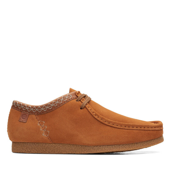 Мужская обувь Clarks Shacre II Run 26168729 Коричневые туфли и шнуровка