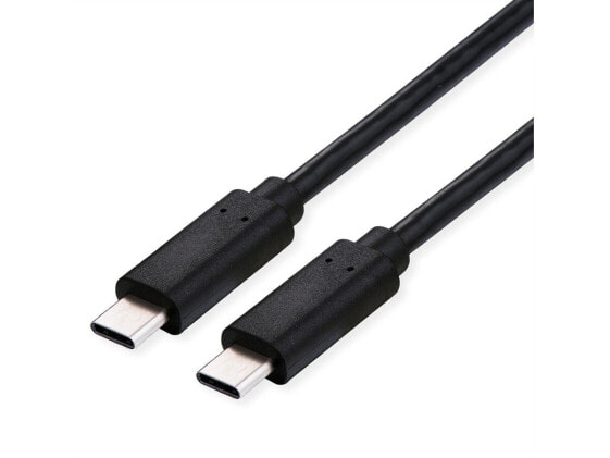 ROLINE USB4 Gen3x2 40Gbit/s Kabel C-C ST/ST 240W 1m - Cable - Digital