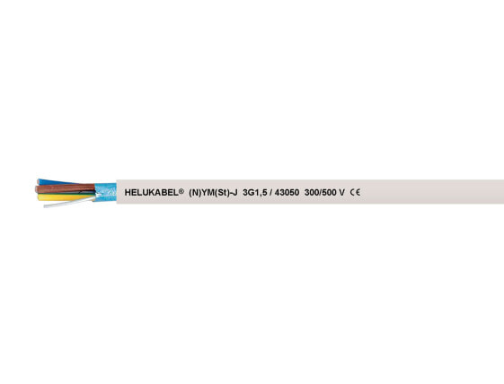 Helukabel 43054 - Low voltage cable - White - Cooper - 2.5 mm² - 87 kg/km - -40 - 70 °C