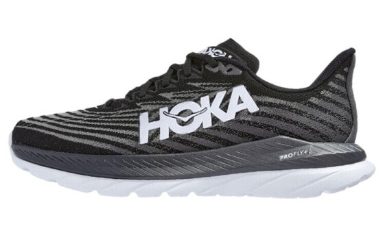 Кроссовки HOKA ONE ONE Mach 5 5 мужские черного цвета