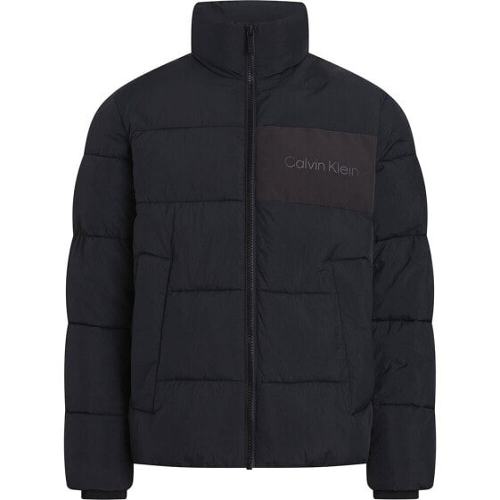 CALVIN KLEIN Crinkle Quilt jacket