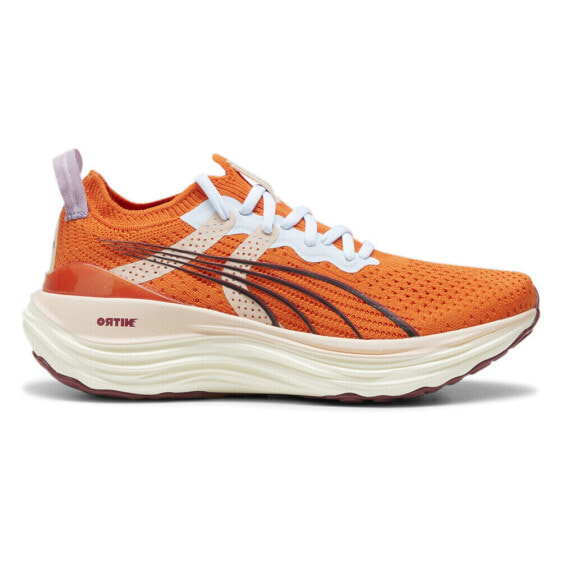 Кроссовки женские Puma Foreverrun Nitro X Lemlem беговые оранжевые