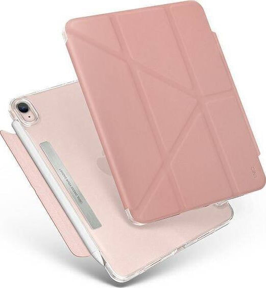 Etui na tablet Uniq UNIQ etui Camden iPad Mini (2021) różowy/peony/pink Antimicrobial