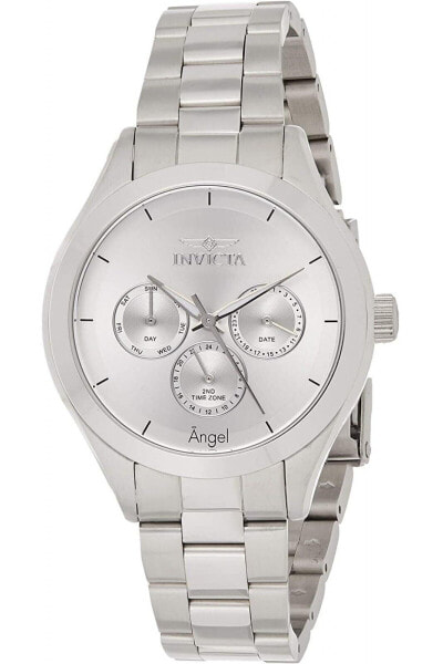 Invicta Women's Angel Dial Stainless Steel Watc Silver