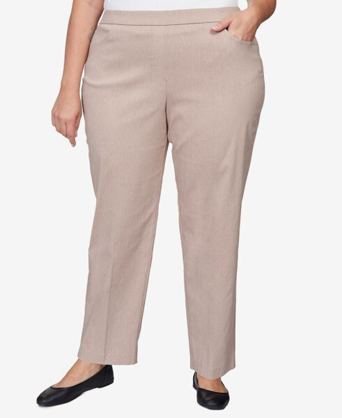 Plus Size St.Moritz Allure Fly Front Short Length Pants