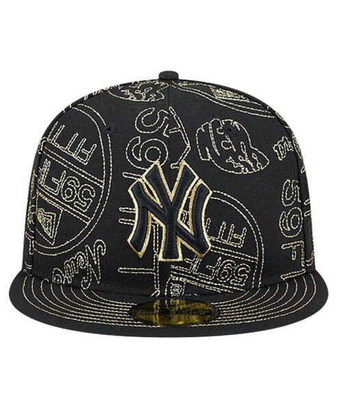 Men's New York Yankees 59FIFTY Day Allover Fitted Hat