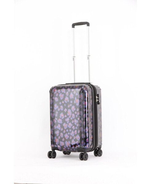 Triforce Lumina 22" Carry On Iridescent Geometric Design Luggage