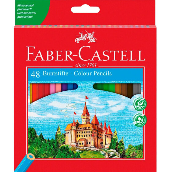 FABER CASTELL Red Case 48 Colors Pencils