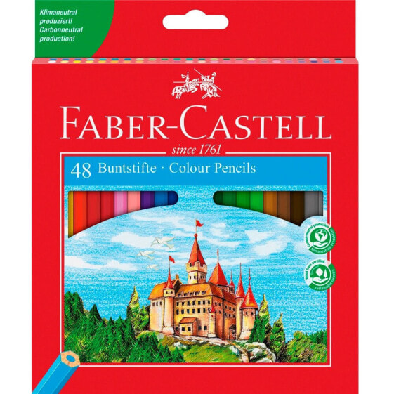 Палитра цветных карандашей Faber-Castell Red Case 48 Colors