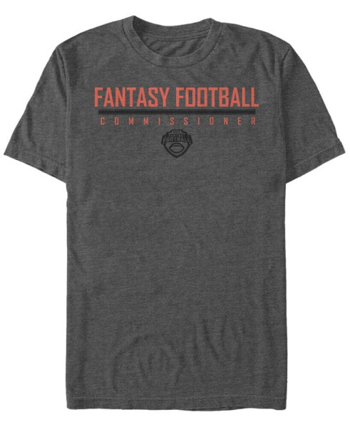 Men's Fantasy Commissioner Short Sleeve Crew T-shirt