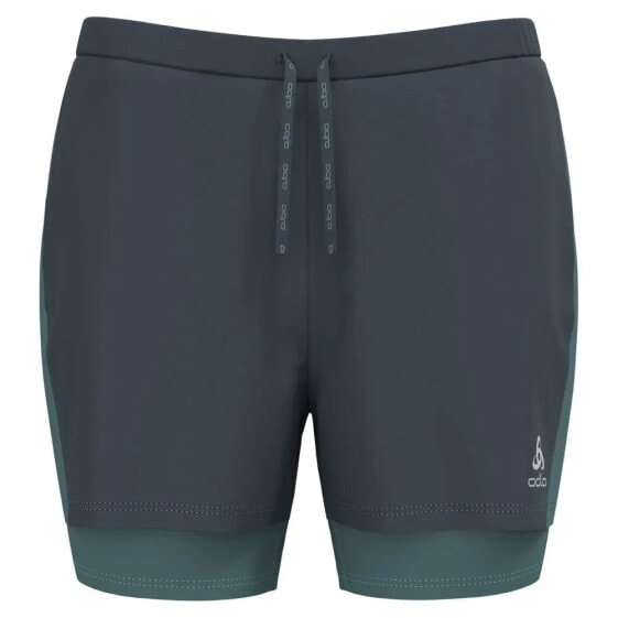 ODLO 2 En 1 Essential 3 Inch Shorts