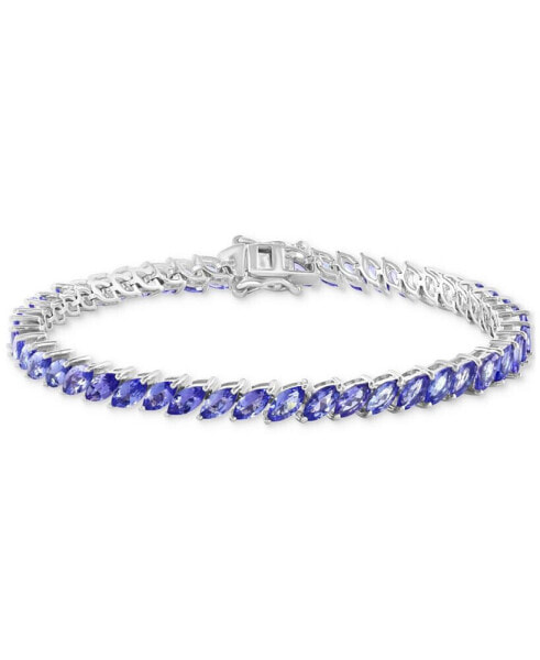 EFFY® Tanzanite Marquise Tennis Bracelet (12-1/3 ct. t.w.) in Sterling Silver