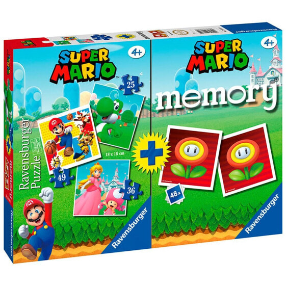 RAVENSBURGER Super Mario Bros Memory Puzzle