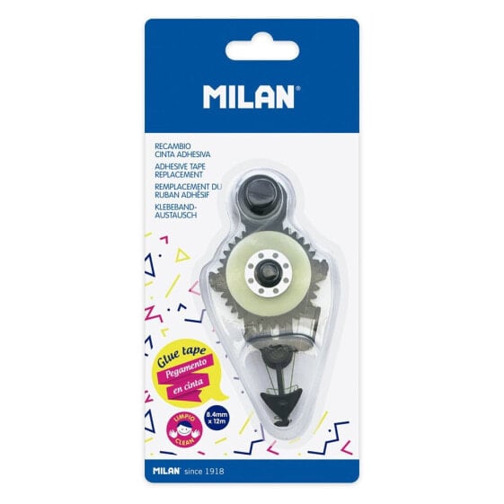 MILAN Blister Refill Glue Tape 8.4 mm x 12 m Acid Series