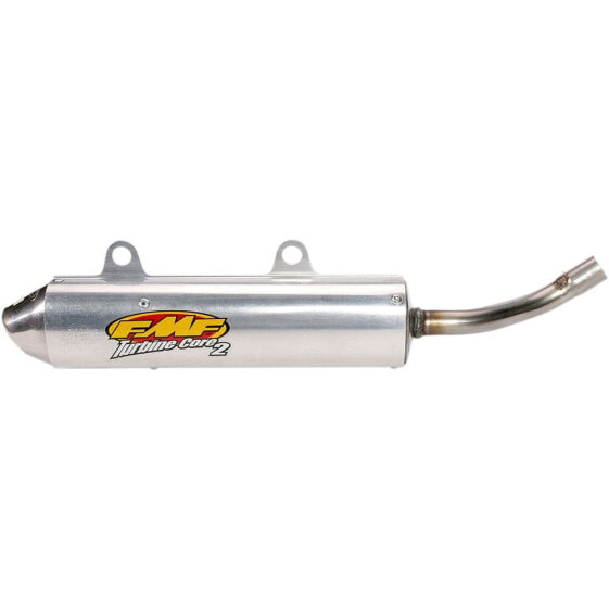 FMF TurbineCore 2 Slip On W/Spark Arrestor Stainless Steel YZ125 00-01 Muffler