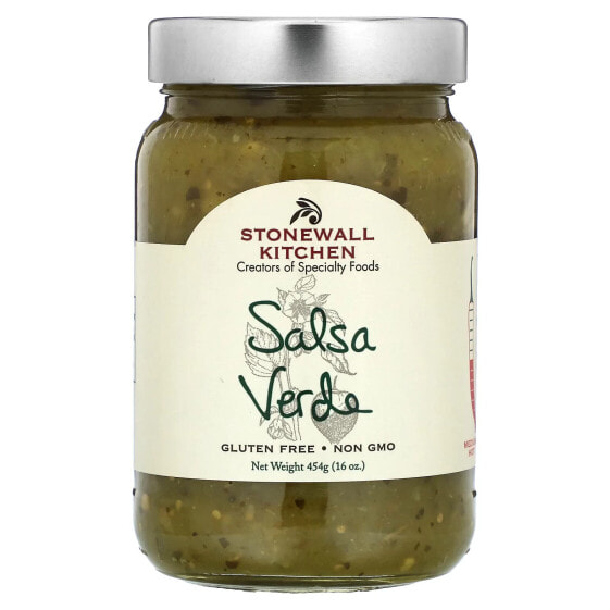 Соус к недопаленным помидорам Stonewall Kitchen Salsa Verde среднезажигающий 16 унций (454 г)