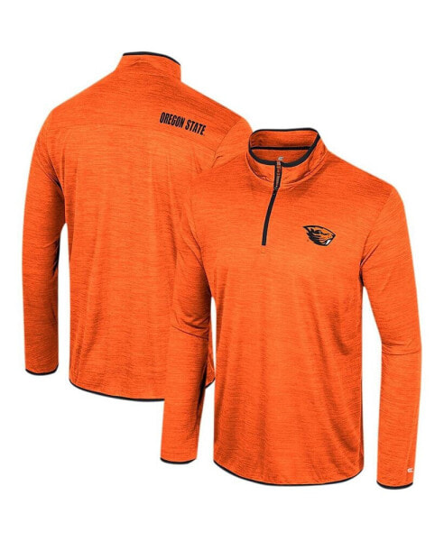 Men's Orange Oregon State Beavers Wright Quarter-Zip Windshirt