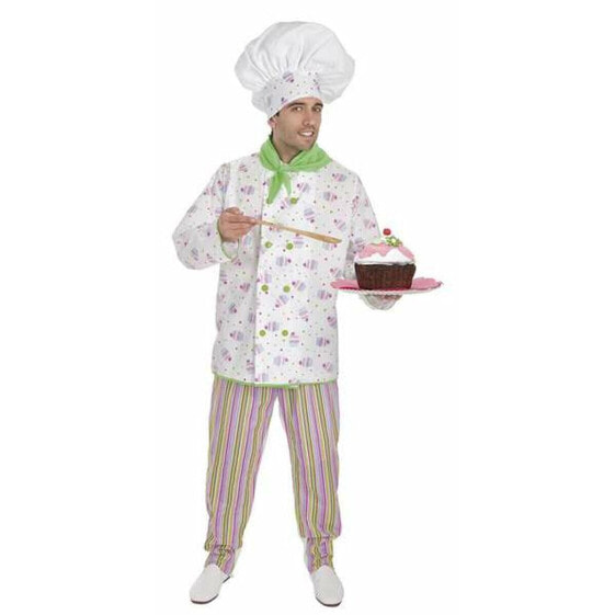 Маскарадные костюмы для взрослых Pastry Chef M/L (4 Предметы)