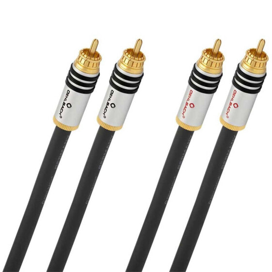 OEHLBACH D1C2016 0.5 m RCA Cable 2 units