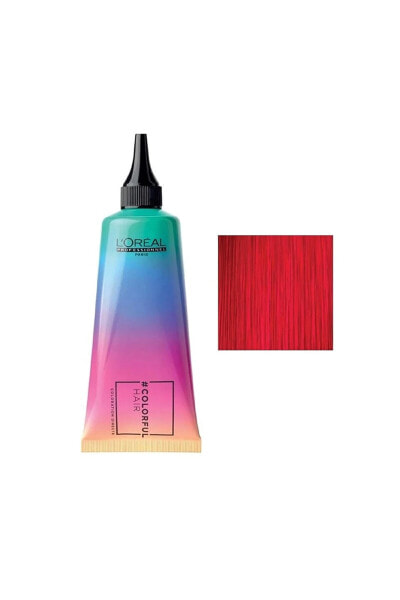 Colorful Hair Red Lipstick Doğal Kırmızı Belirgin Yarı Kalıcı Amonyaksız Saç Boyası 90ml