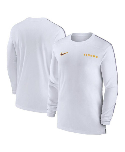 Men's LSU Tigers 2024 Sideline Coach UV Performance Long Sleeve T-Shirt