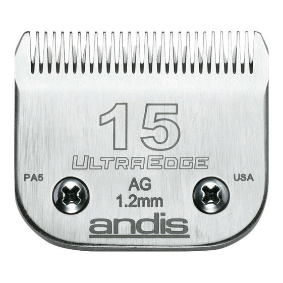 Лопасть для стрижки животных Andis S-15 Сталь Хром 1,2 мм