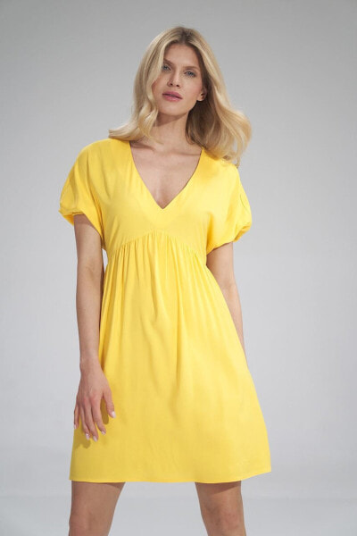 Платье женское Figl M766 Желтая