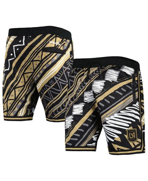 Men's Black LAFC Tribal Fashion Shorts