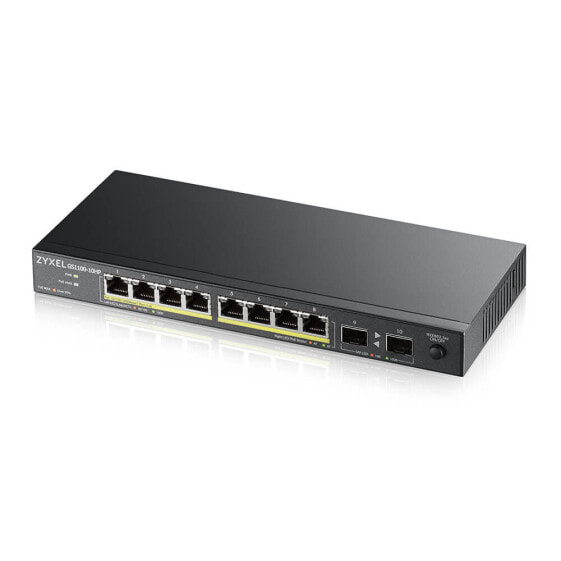 ZyXEL GS1100-10HP - Switch - unmanaged - Switch - Fiber Optic