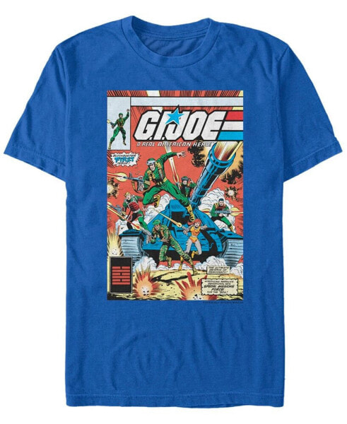 Men's G.I. Joe Classic Comic Poster Short Sleeve T-shirt