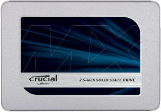 Crucial MX500 - 250 GB - 2.5" - 560 MB/s - 6 Gbit/s