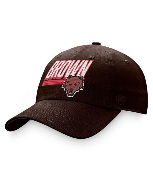 Men's Brown Brown Bears Slice Adjustable Hat