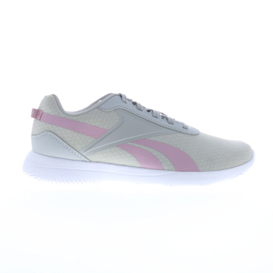 Reebok Stridium 2.0 Womens Gray Canvas Lace Up Lifestyle Sneakers Shoes 7